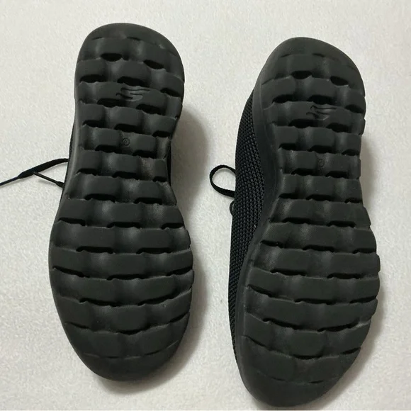 Skechers Black and Pink Women's Sneakers - Picture 4 of 10